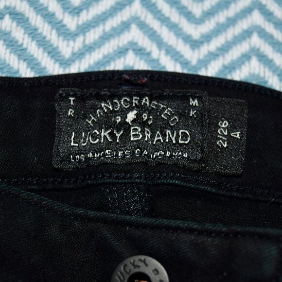 Lucky Brand High Waist Skinny Black Hayden Jeans 26/2 A - Picture 4 of 11